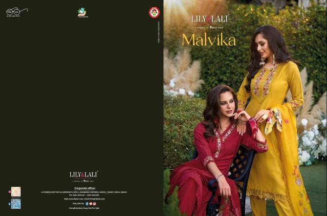 Malvika By Lily And Lali 15201 To 15206 Wholesale Kurti With Bottom Dupatta In Delhi